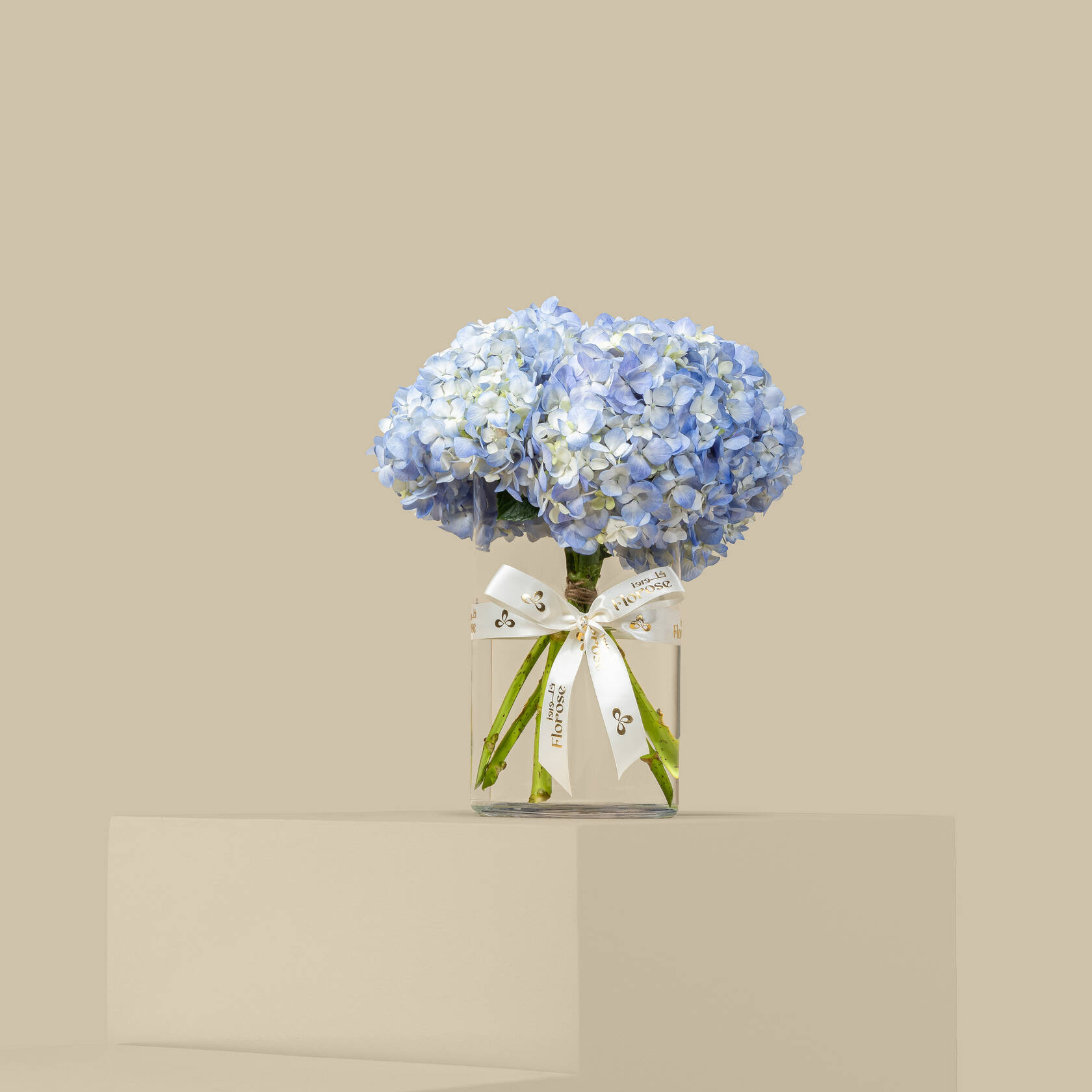 Light Blue Hydrangea Vase Light Blue Hydrangea Vase