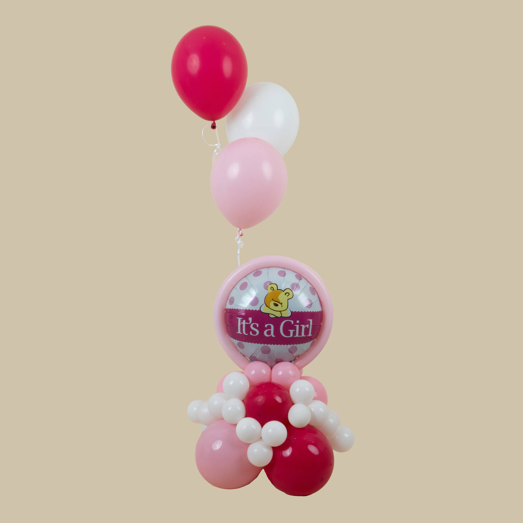 Baby Balloons Set - Girl Baby Balloons Set - Girl