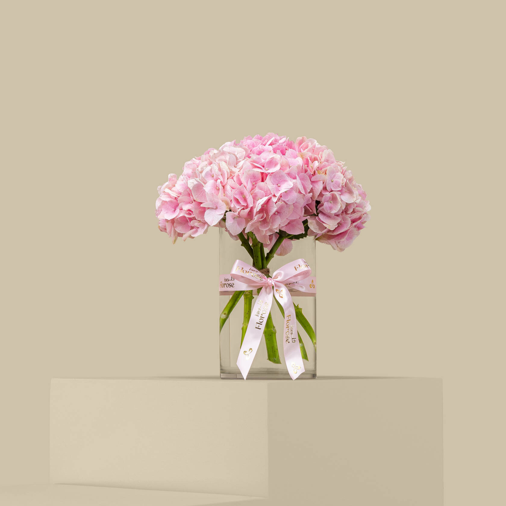 Pink Hydrangea Vase Pink Hydrangea Vase