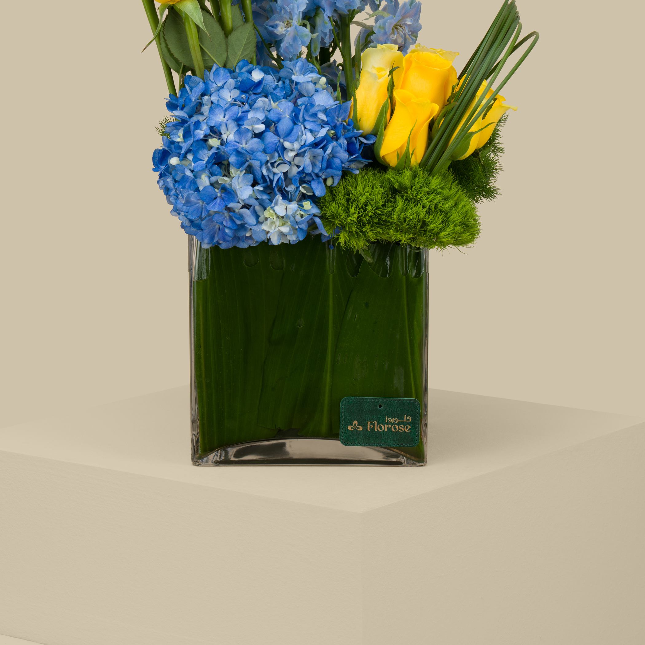 Life Rhythm Square Vase Life Rhythm Square Vase