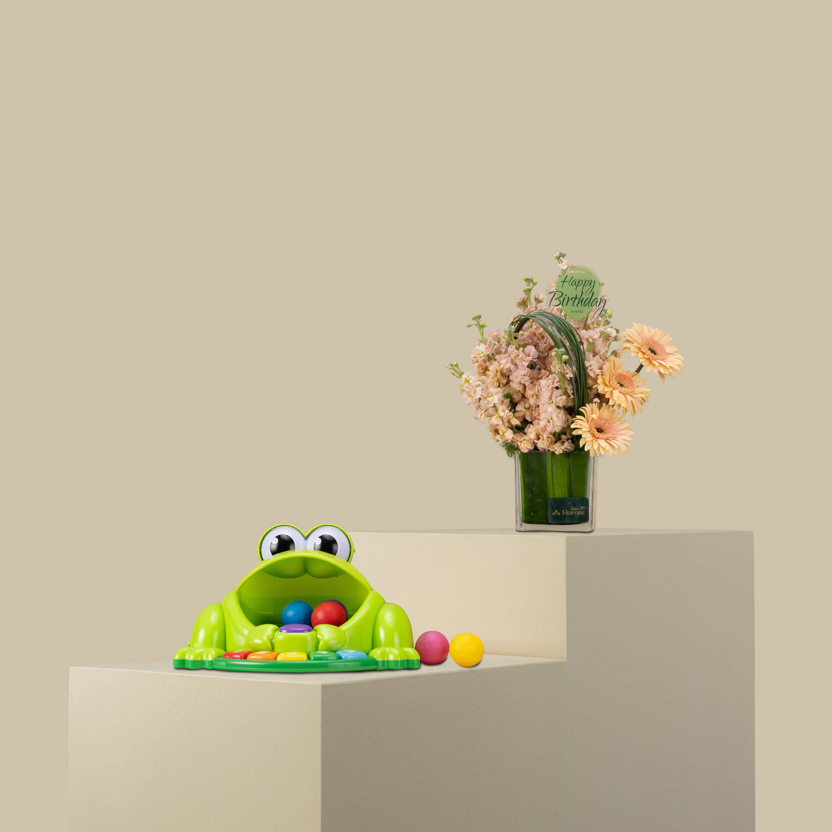 Bright Starts Pop & Giggle Pond Pal | Fun Roses Bright Starts Pop & Giggle Pond Pal | Fun Roses