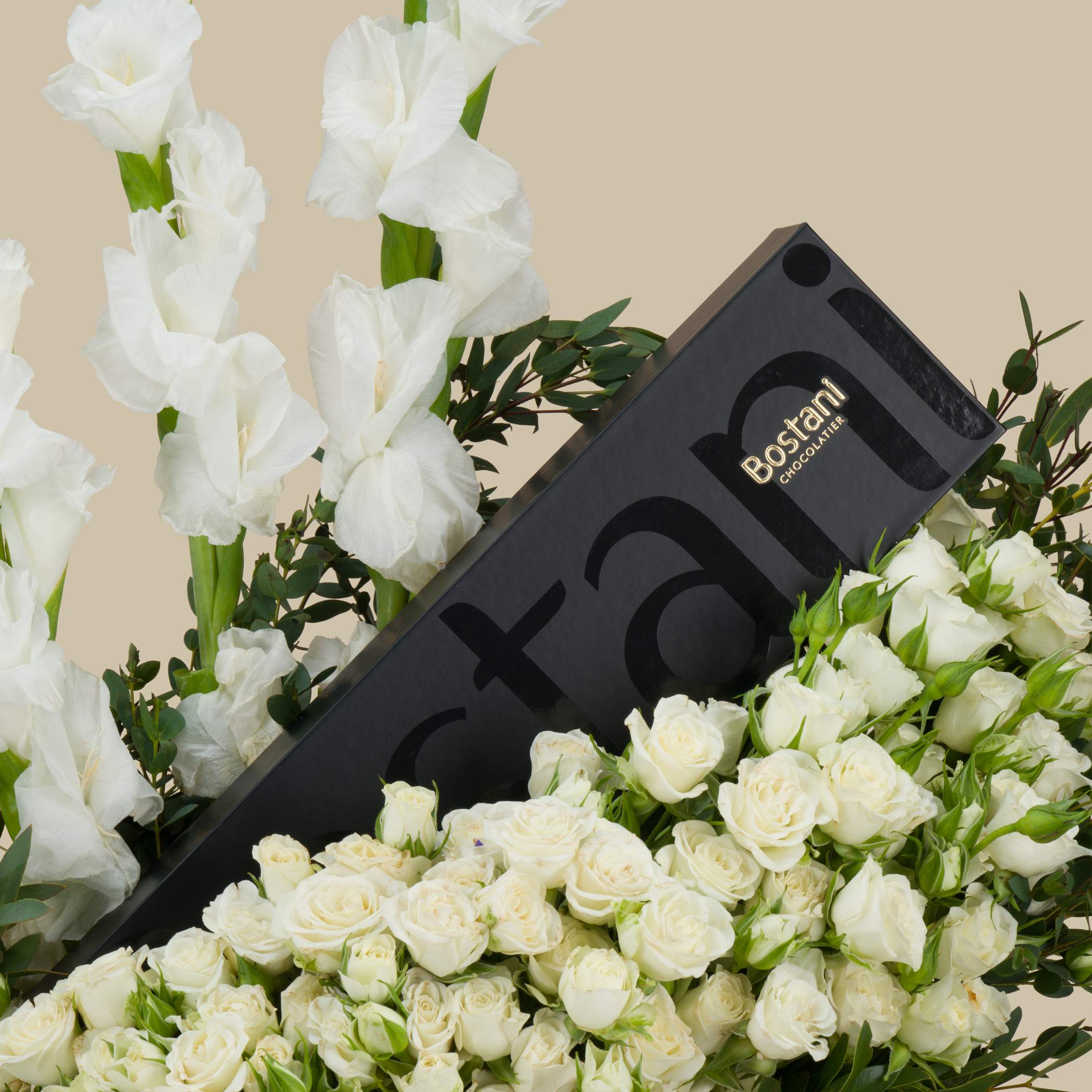 Bostani Small Black Chocolate Box | Serenity Flowers Bostani Small Black Chocolate Box | Serenity Flowers