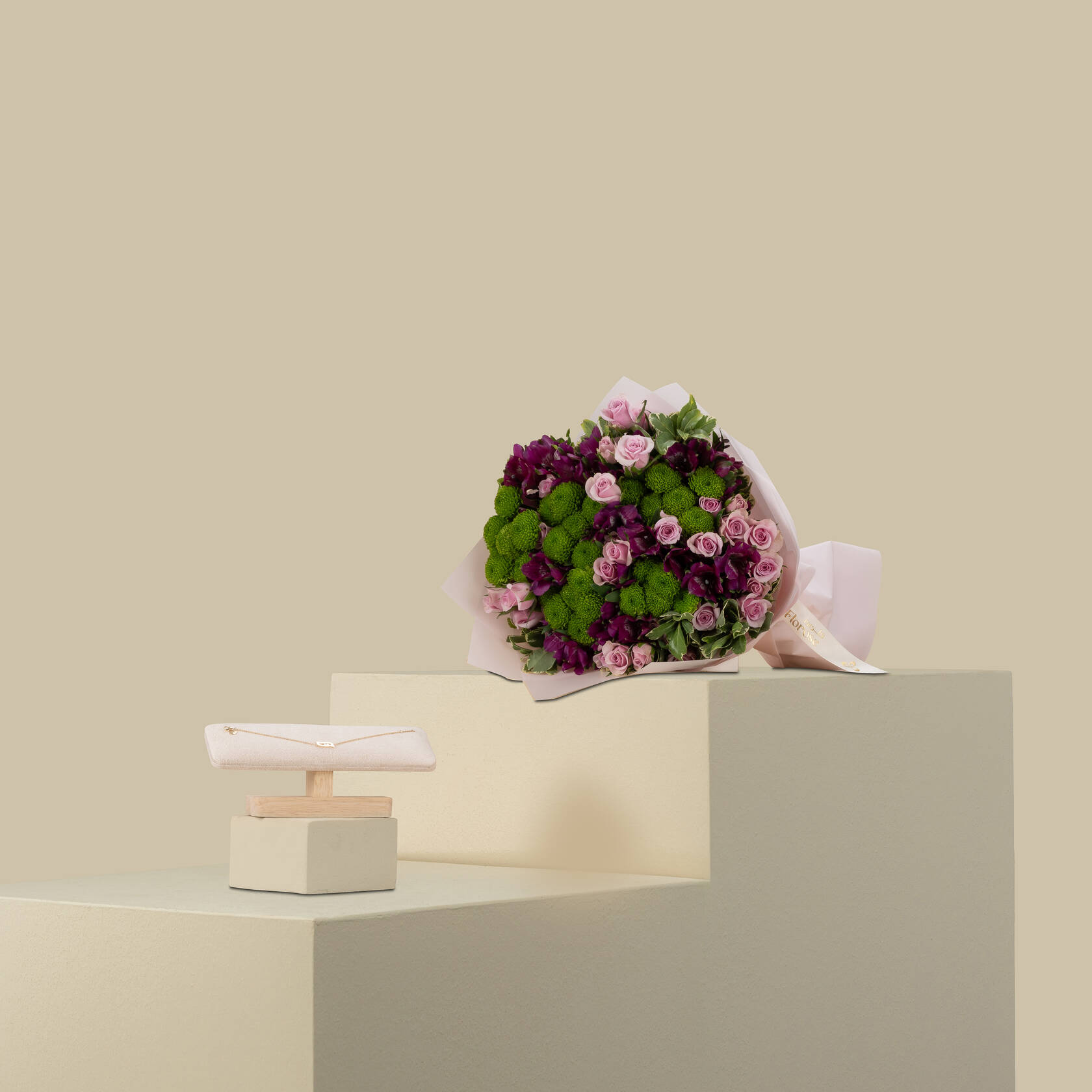 Damas Alif Bracelet | Violet Bouquet Damas Alif Bracelet | Violet Bouquet