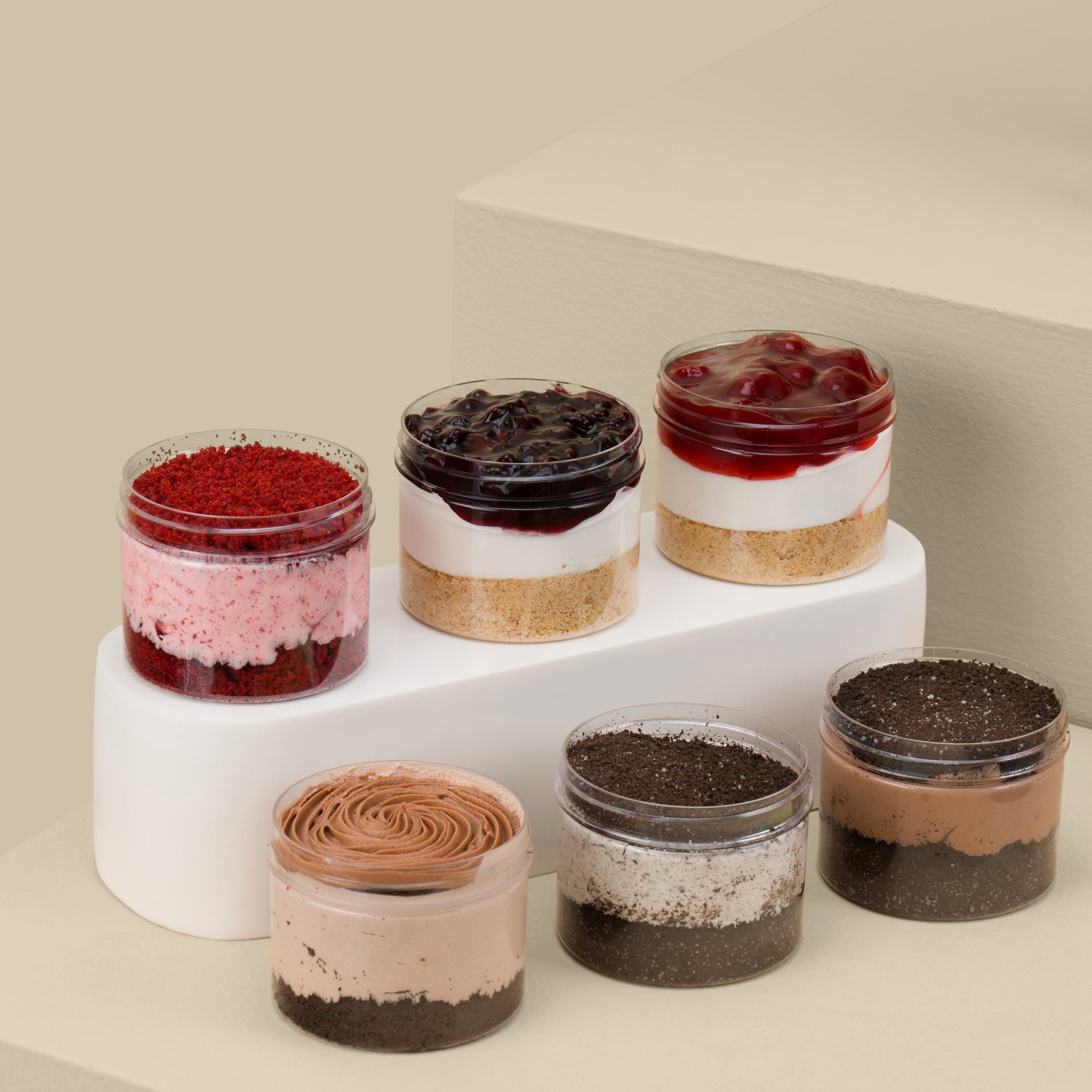 Helen 6 Types of Jar Cakes | Female Softness Vase Helen 6 Types of Jar Cakes | Female Softness Vase