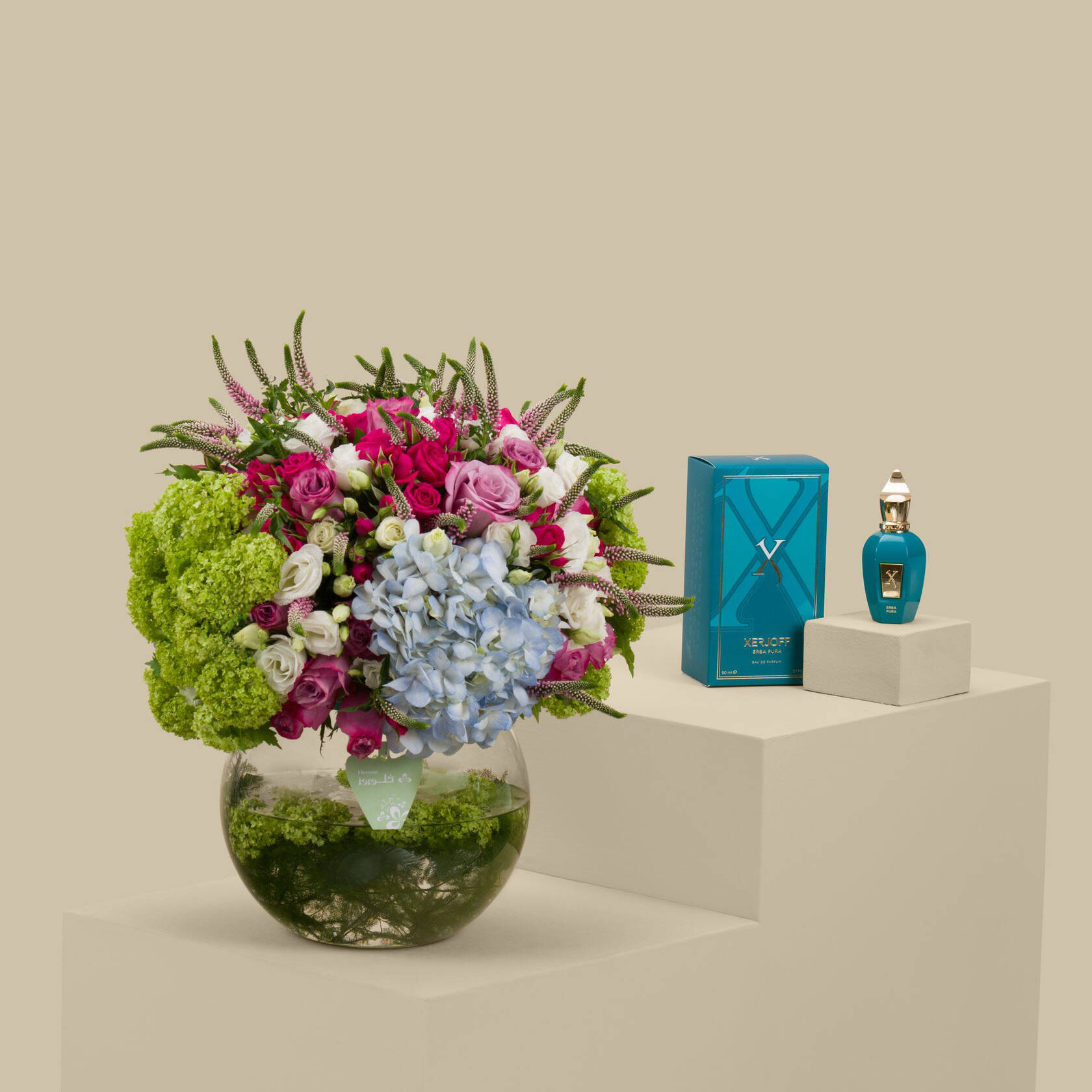 Xerjoff Erba Pura EDP 50ML Four | Seasons Round Vase Xerjoff Erba Pura EDP 50ML Four | Seasons Round Vase
