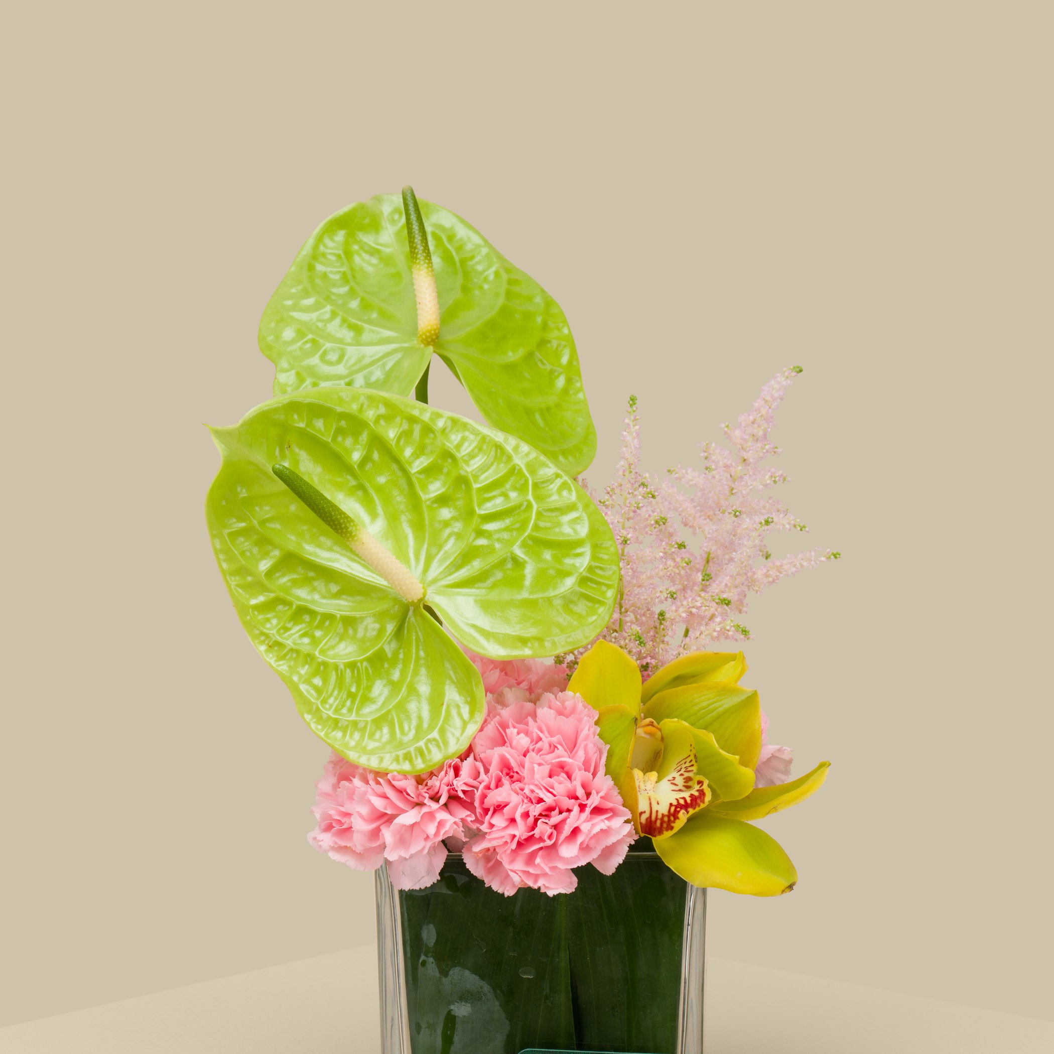 Life Breezes Square Vase Life Breezes Square Vase