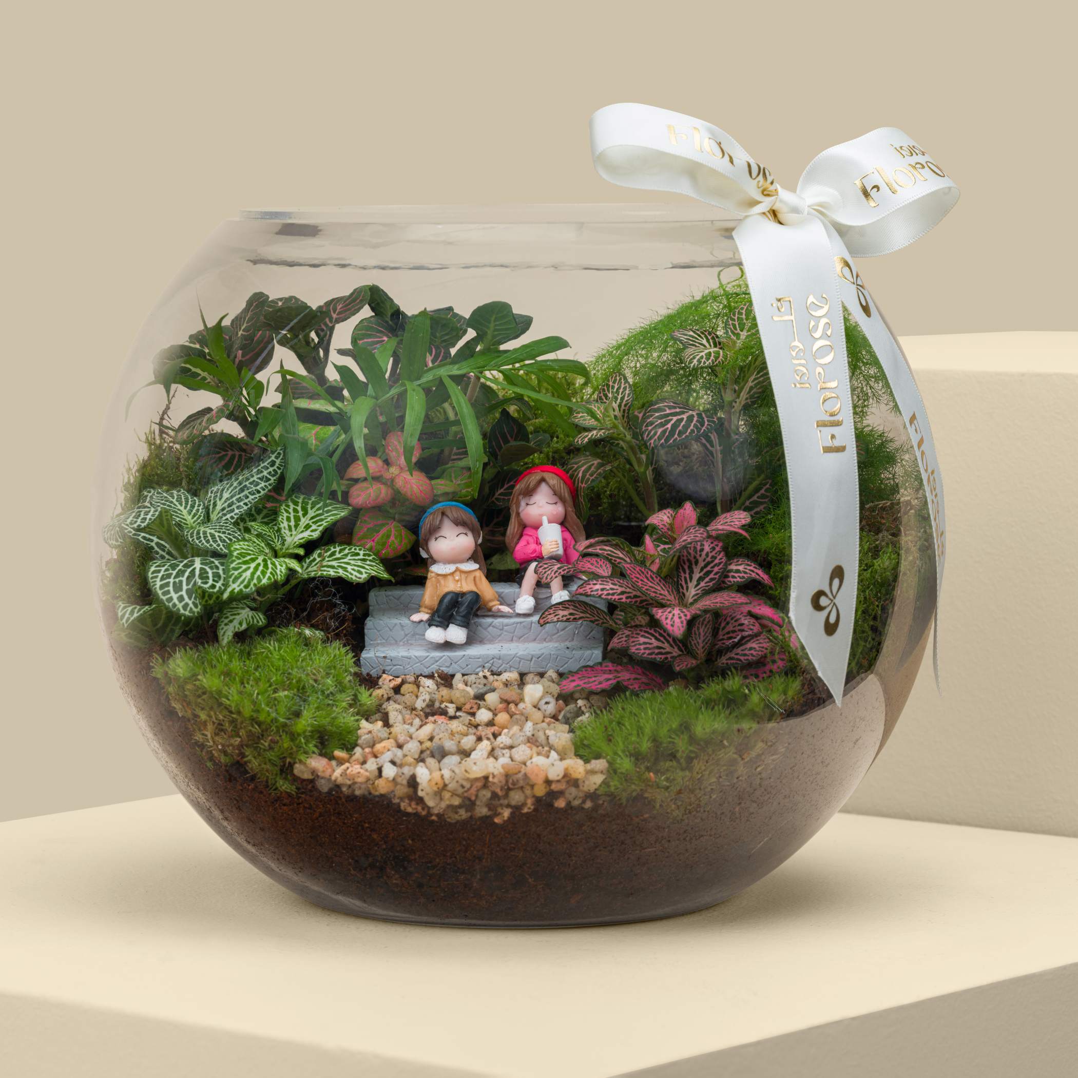 Terrarium Friends Garden | Medium Terrarium Friends Garden | Medium