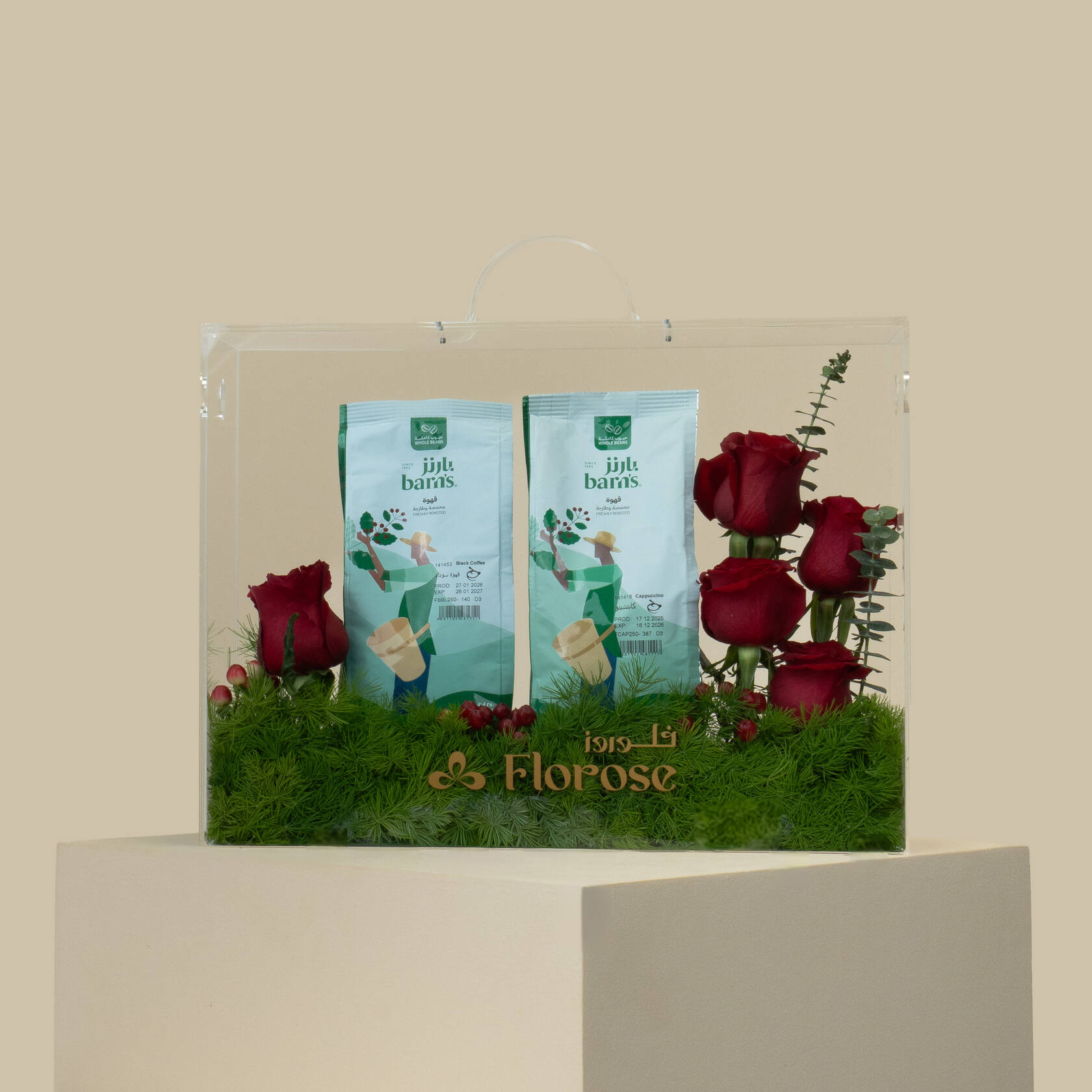 Barn’s Coffee Set | Love Blooms Acrylic Bag Barn’s Coffee Set | Love Blooms Acrylic Bag