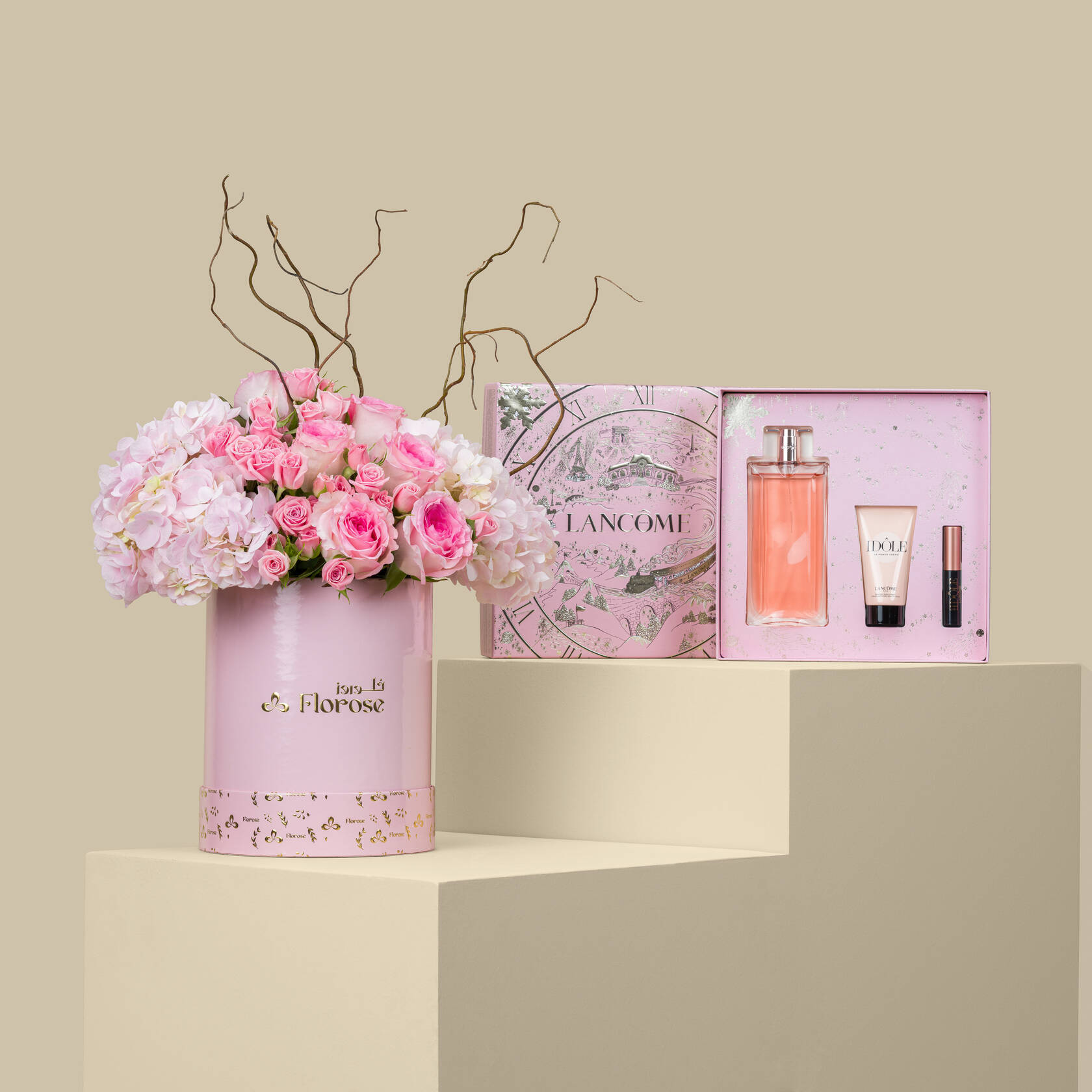 Lancôme Idôle 3-Piece Gift Set | Touch Of Roses Box Lancôme Idôle 3-Piece Gift Set | Touch Of Roses Box