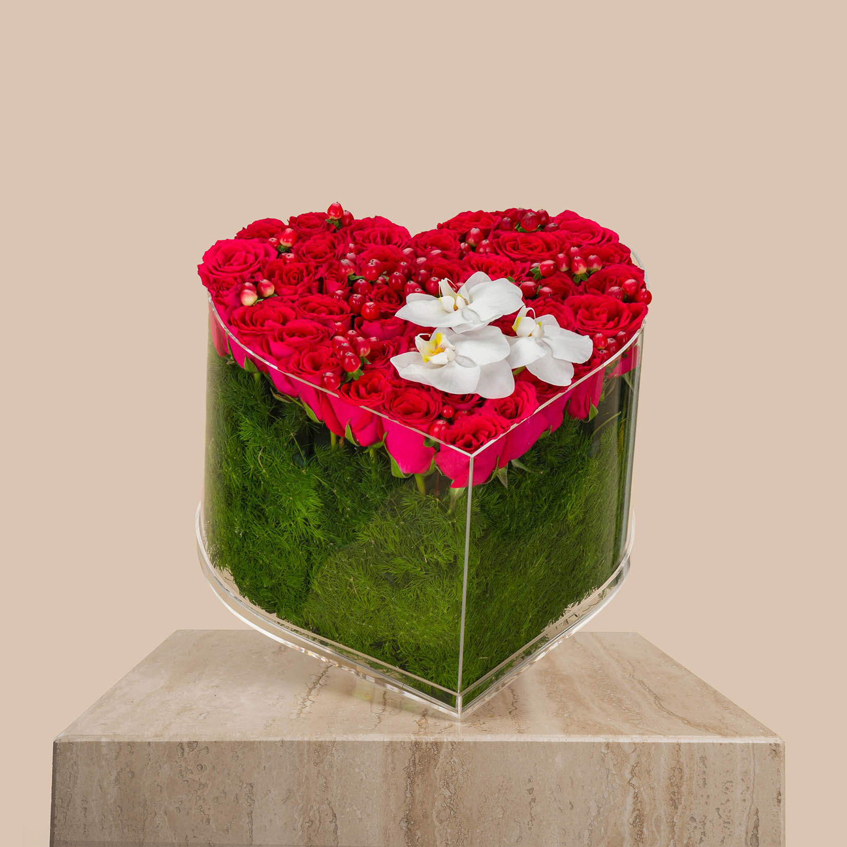Acrylic Box Heart Of Passion Acrylic Box Heart Of Passion