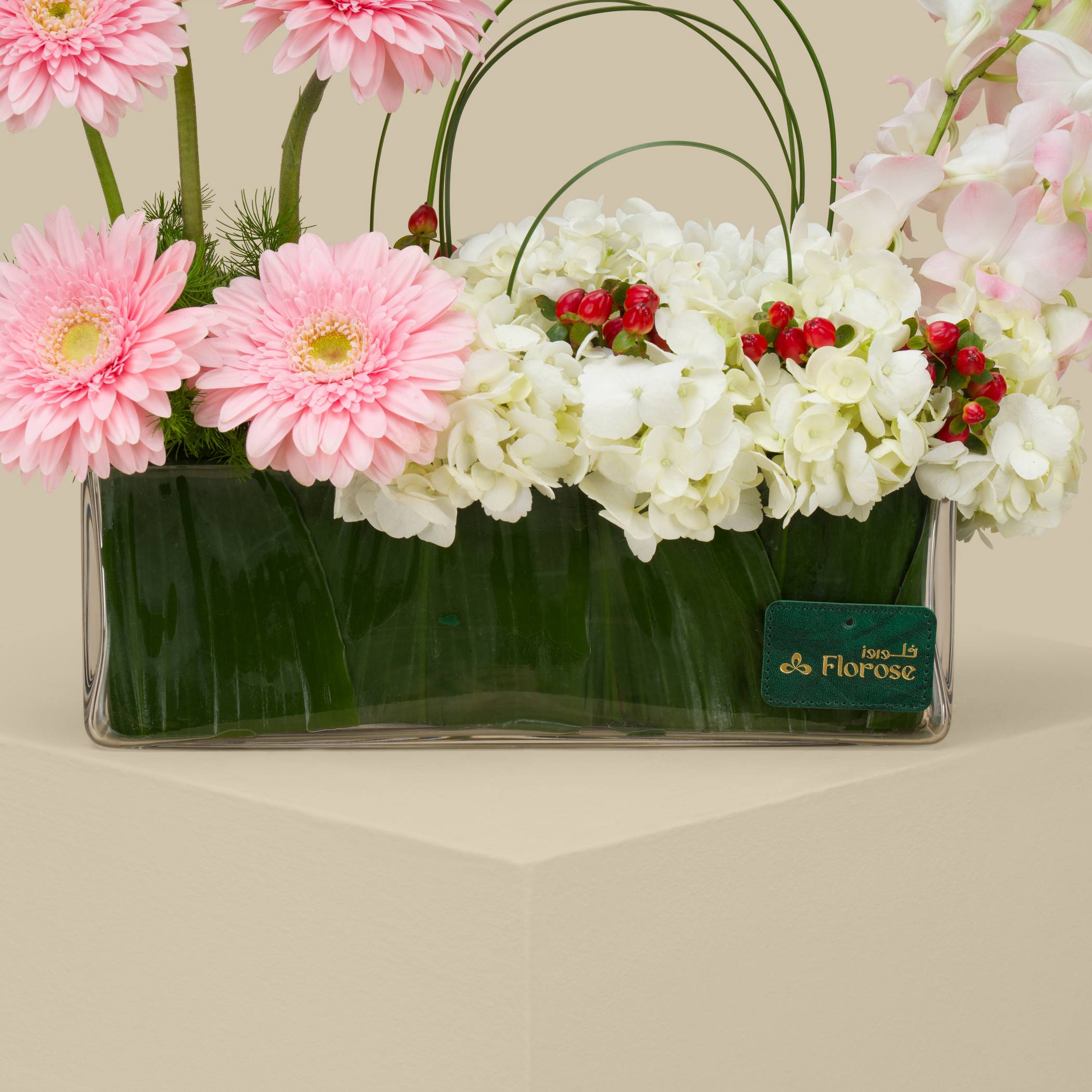 Blooming Grace Rec Vase Blooming Grace Rec Vase
