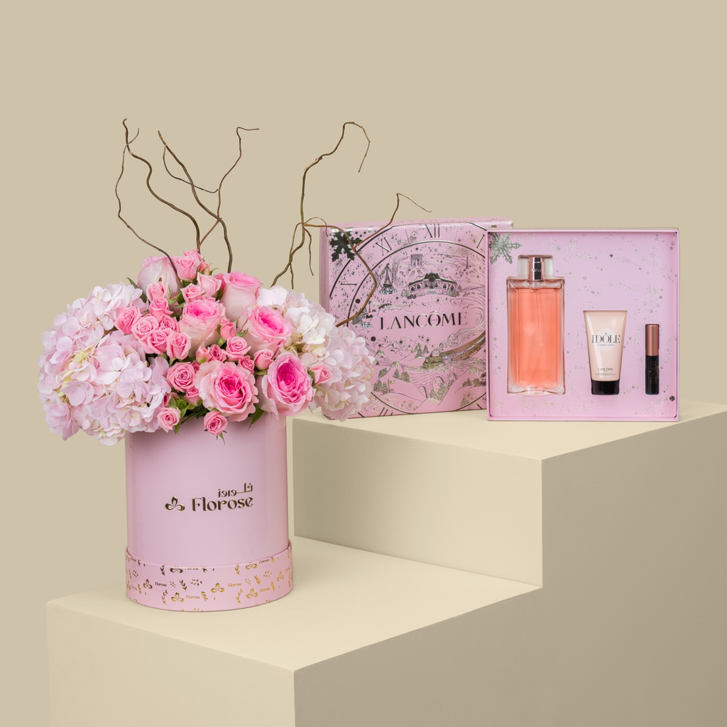 Lancôme Idôle 3-Piece Gift Set | Touch Of Roses Box Lancôme Idôle 3-Piece Gift Set | Touch Of Roses Box