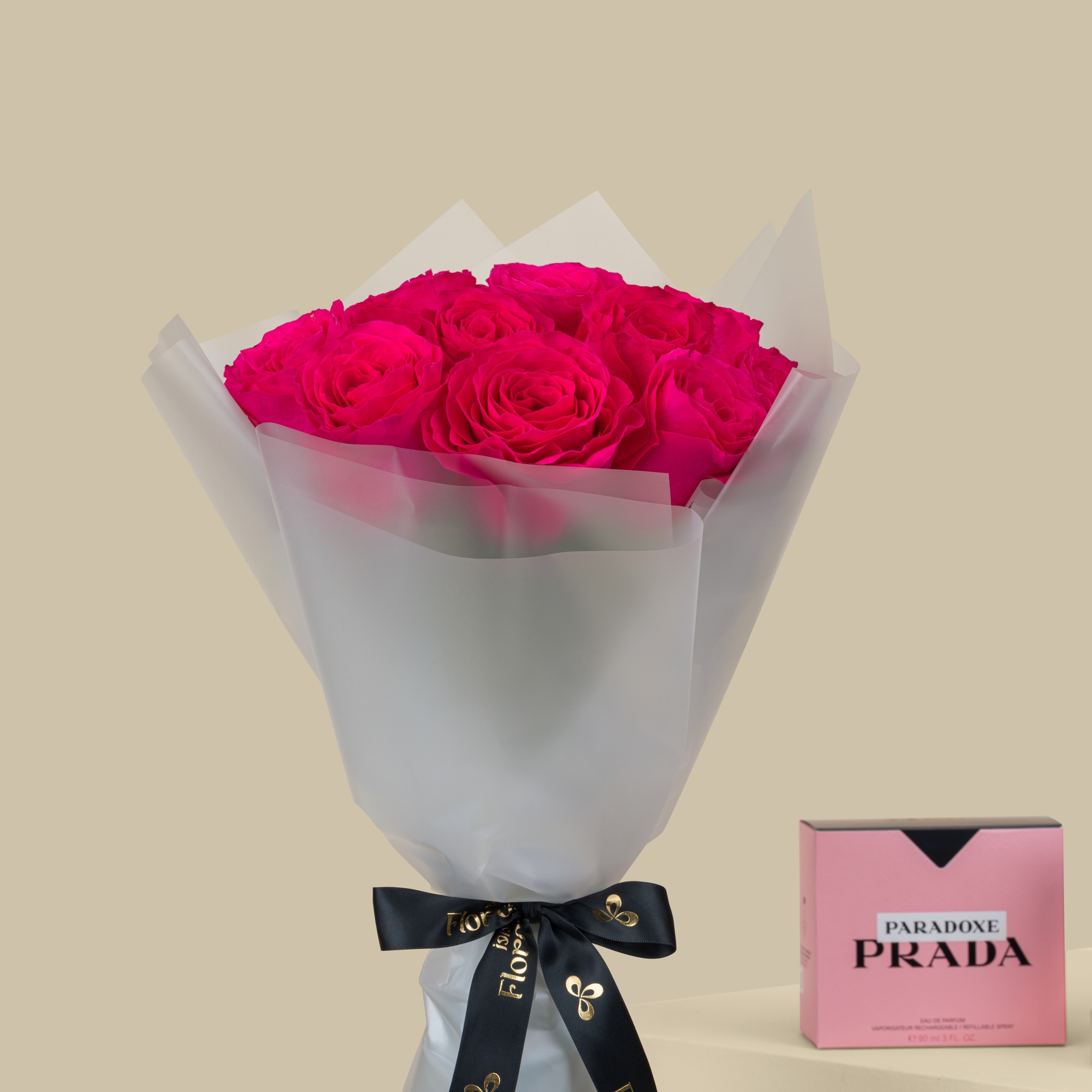 Prada Paradoxe EDP | Fuchsia Rose Bouquet Prada Paradoxe EDP | Fuchsia Rose Bouquet