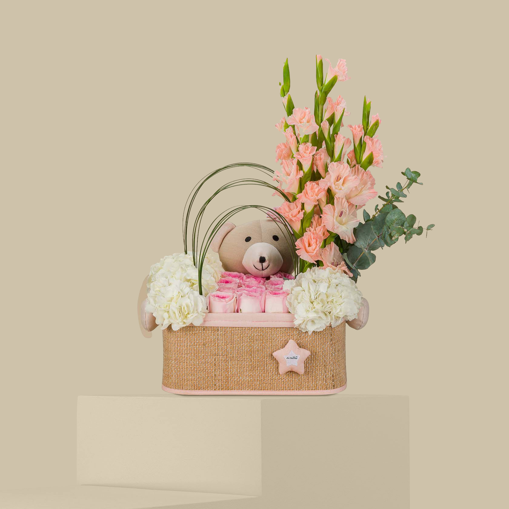 Pink Cloud Basket Pink Cloud Basket