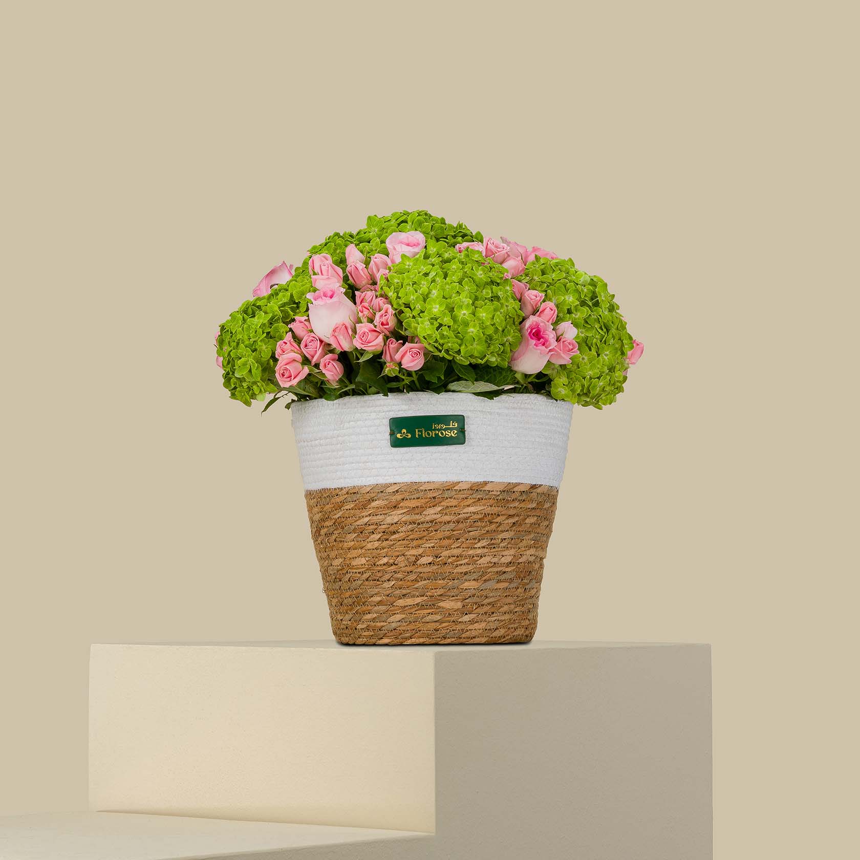 Elegant Roses Basket Elegant Roses Basket