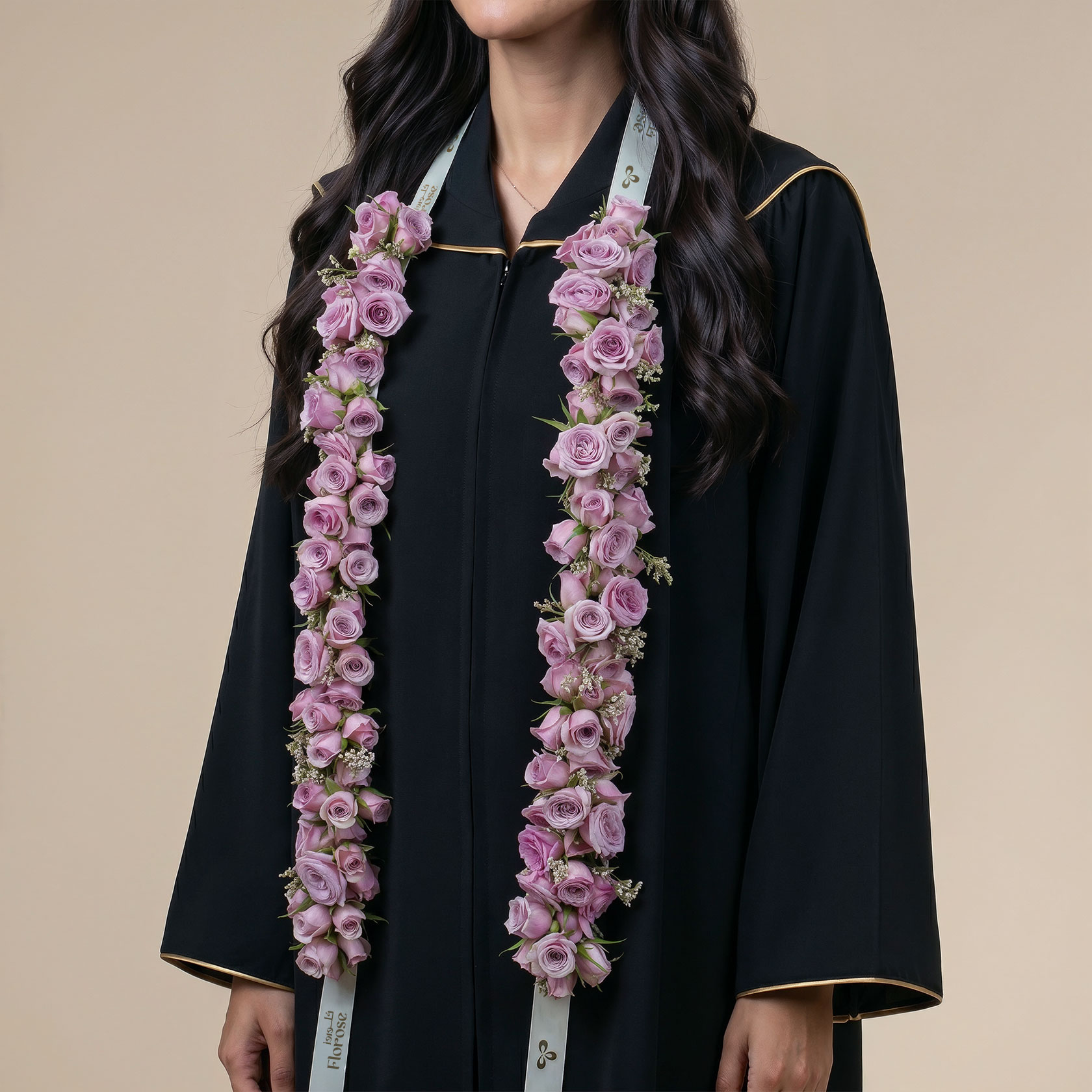 Purple Graduation Floral Garland Purple Graduation Floral Garland