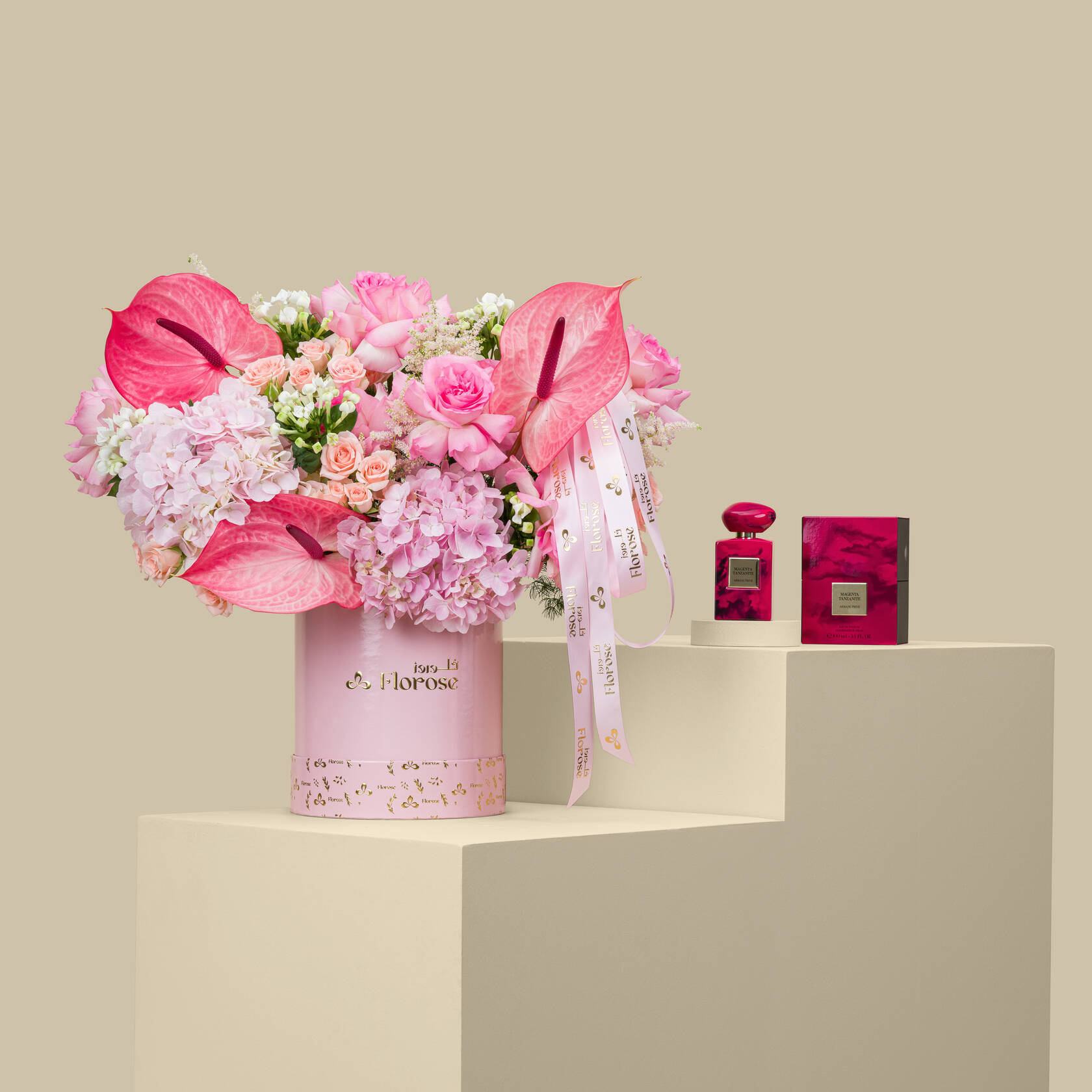 Armani Prive Magenta Tanzanite EDP | Pink Flowers Armani Prive Magenta Tanzanite EDP | Pink Flowers