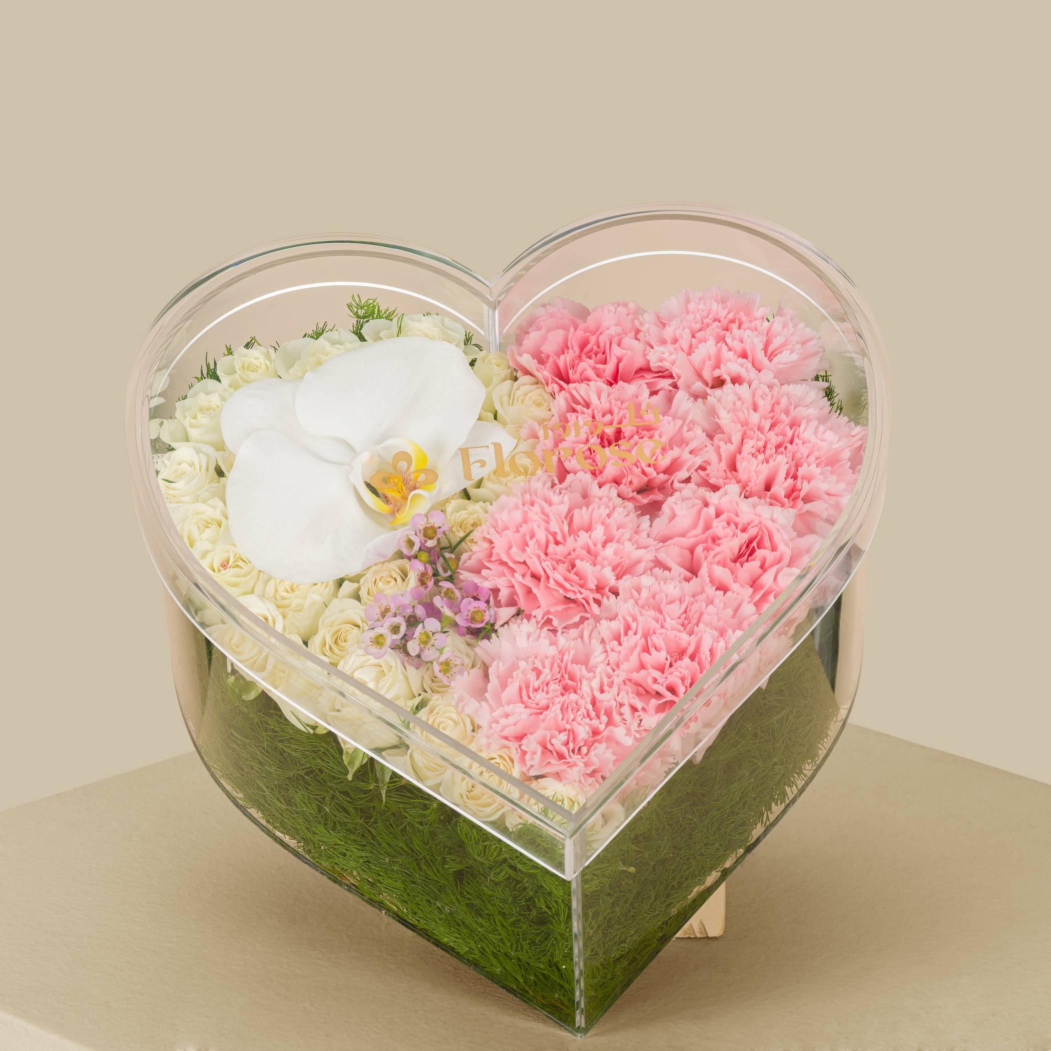 Acrylic Box Blush Love Acrylic Box Blush Love