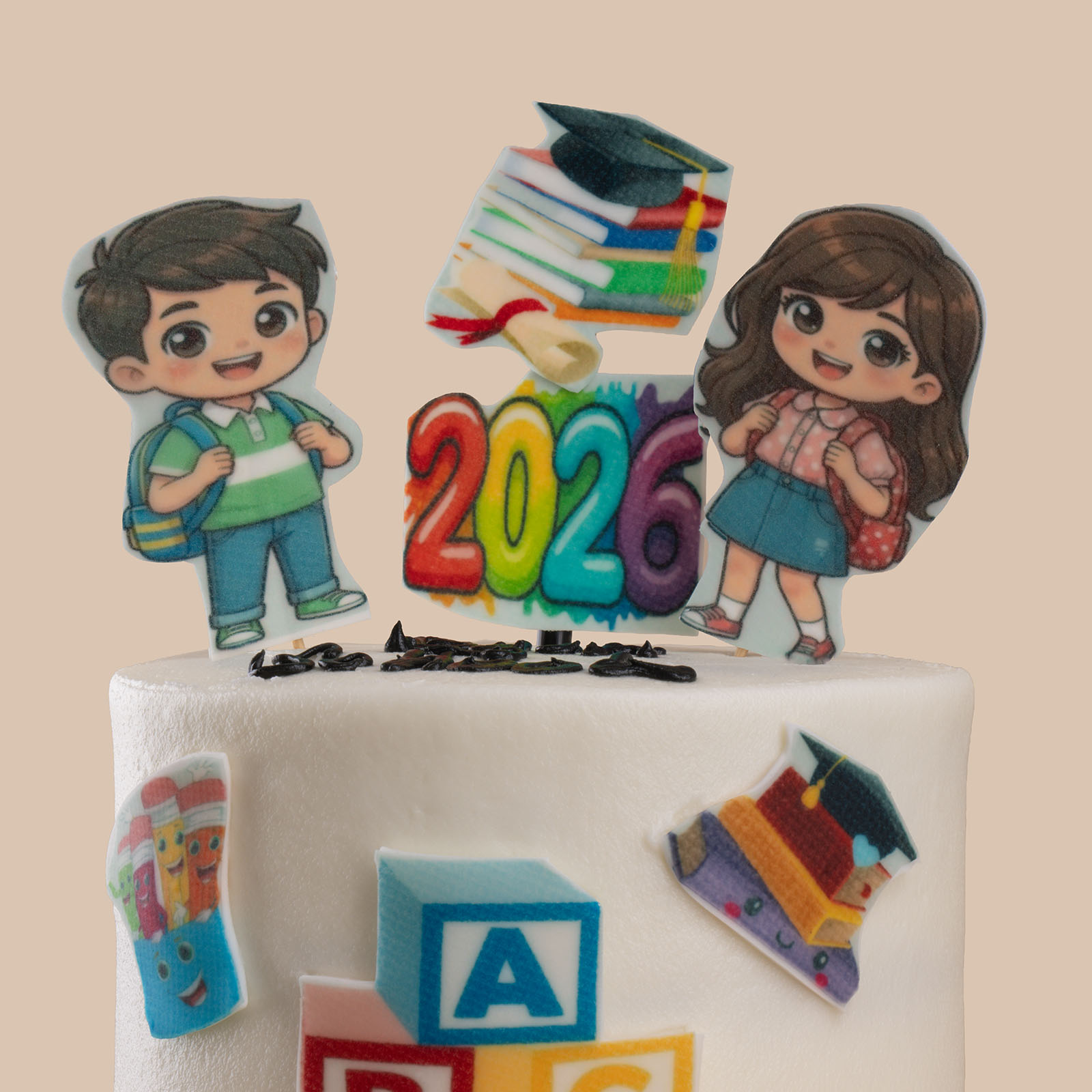 كيك العودة للمدارس 2026 من هيلين كيك العودة للمدارس 2026 من هيلين