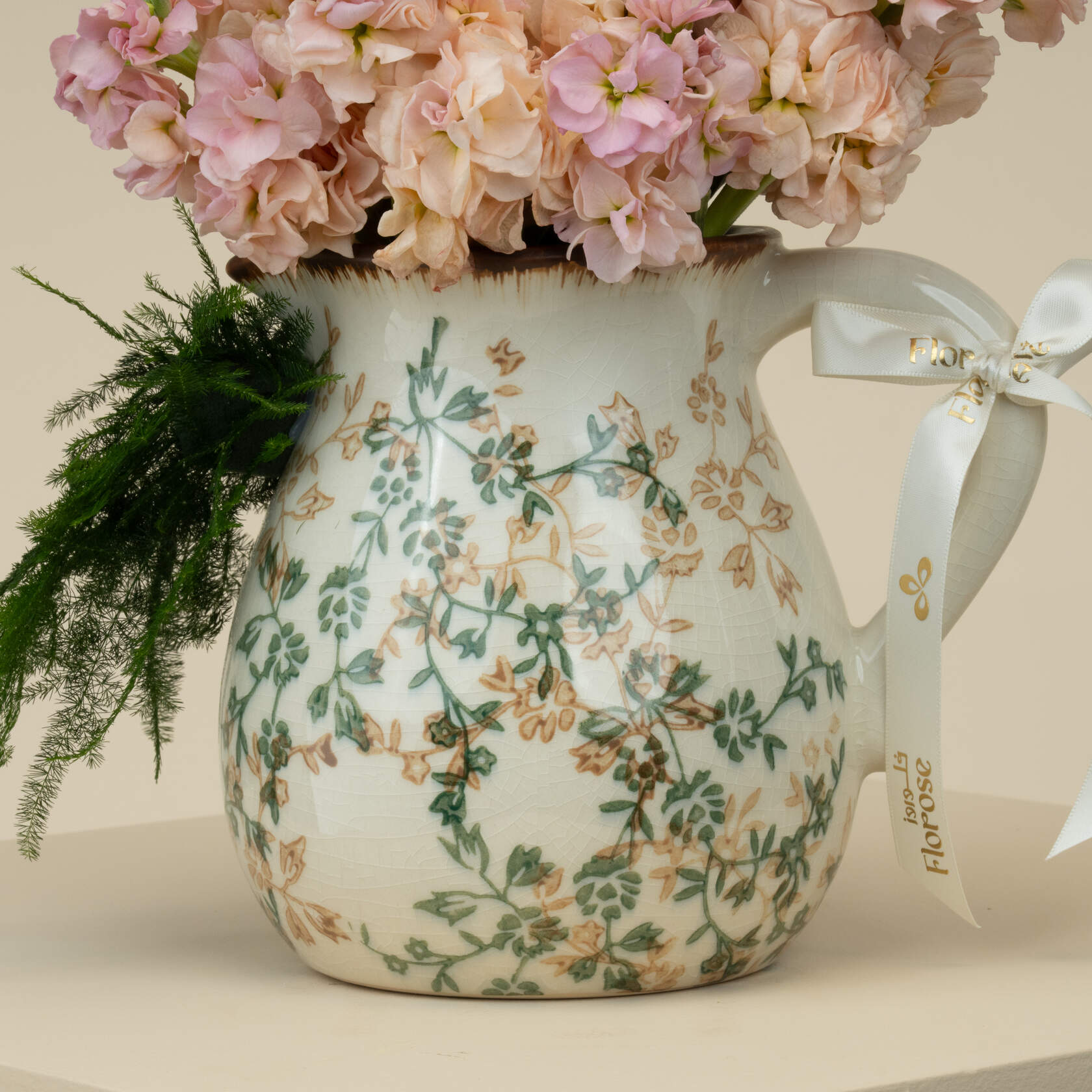 Premium Vase of Pink Charm Premium Vase of Pink Charm