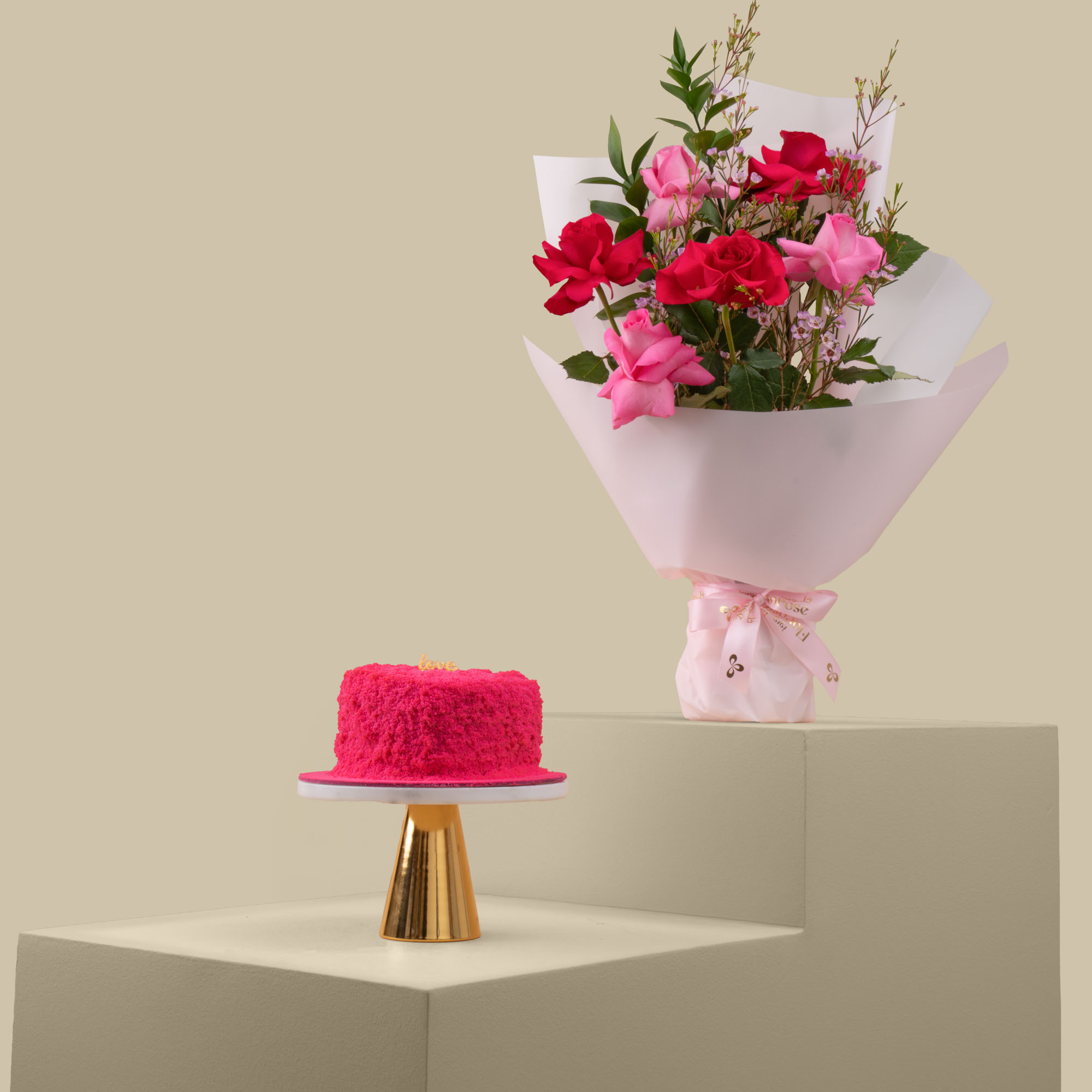 Sweet Atelier | Love Small Cake | Romance Bouquet Sweet Atelier | Love Small Cake | Romance Bouquet