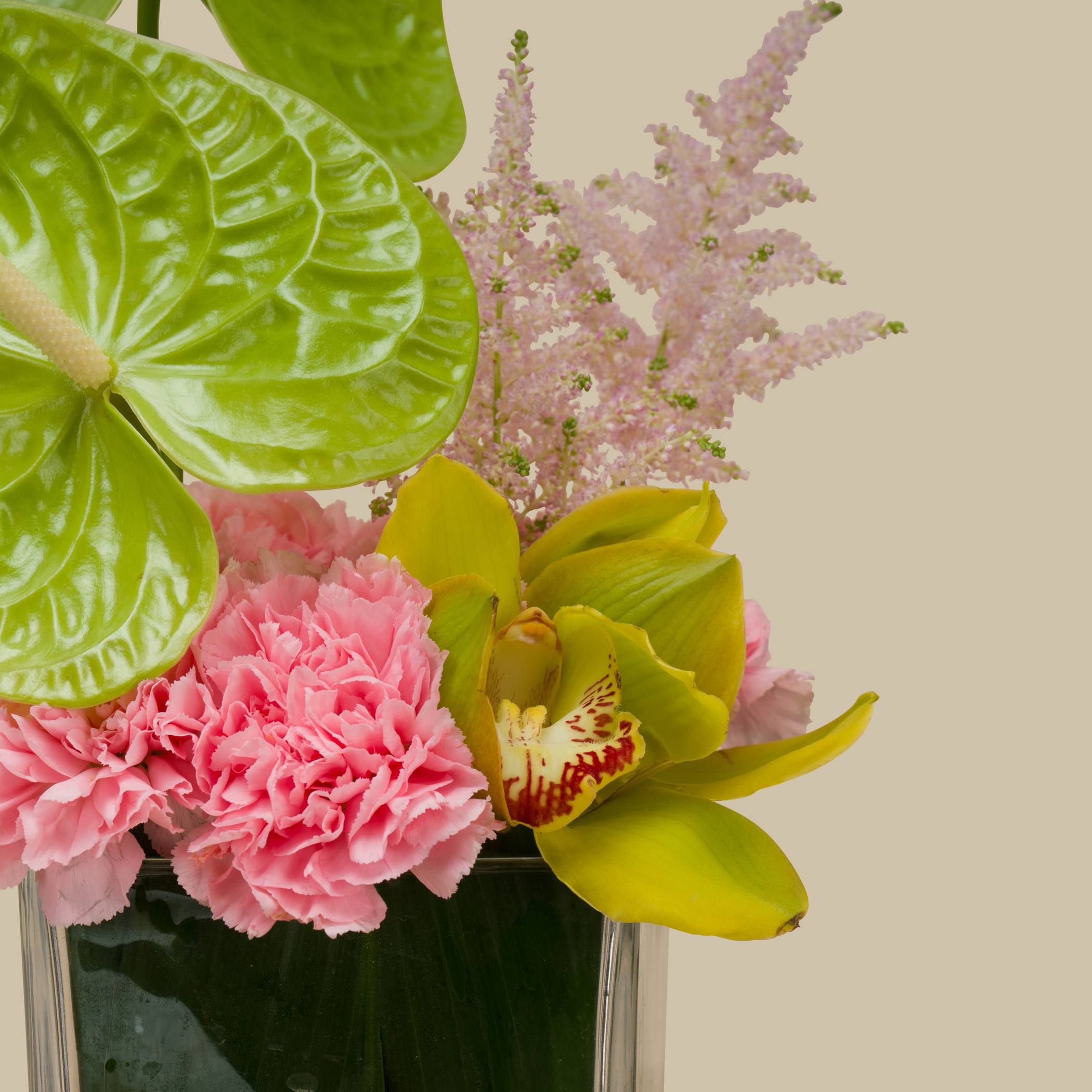 Life Breezes Square Vase Life Breezes Square Vase