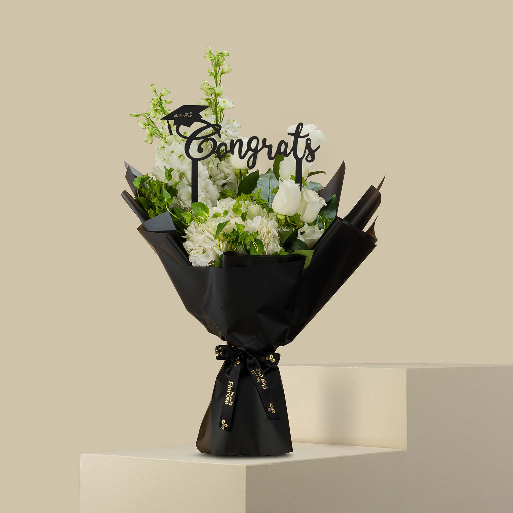 Innocent Cloud Bouquet | Graduation Topper Innocent Cloud Bouquet | Graduation Topper