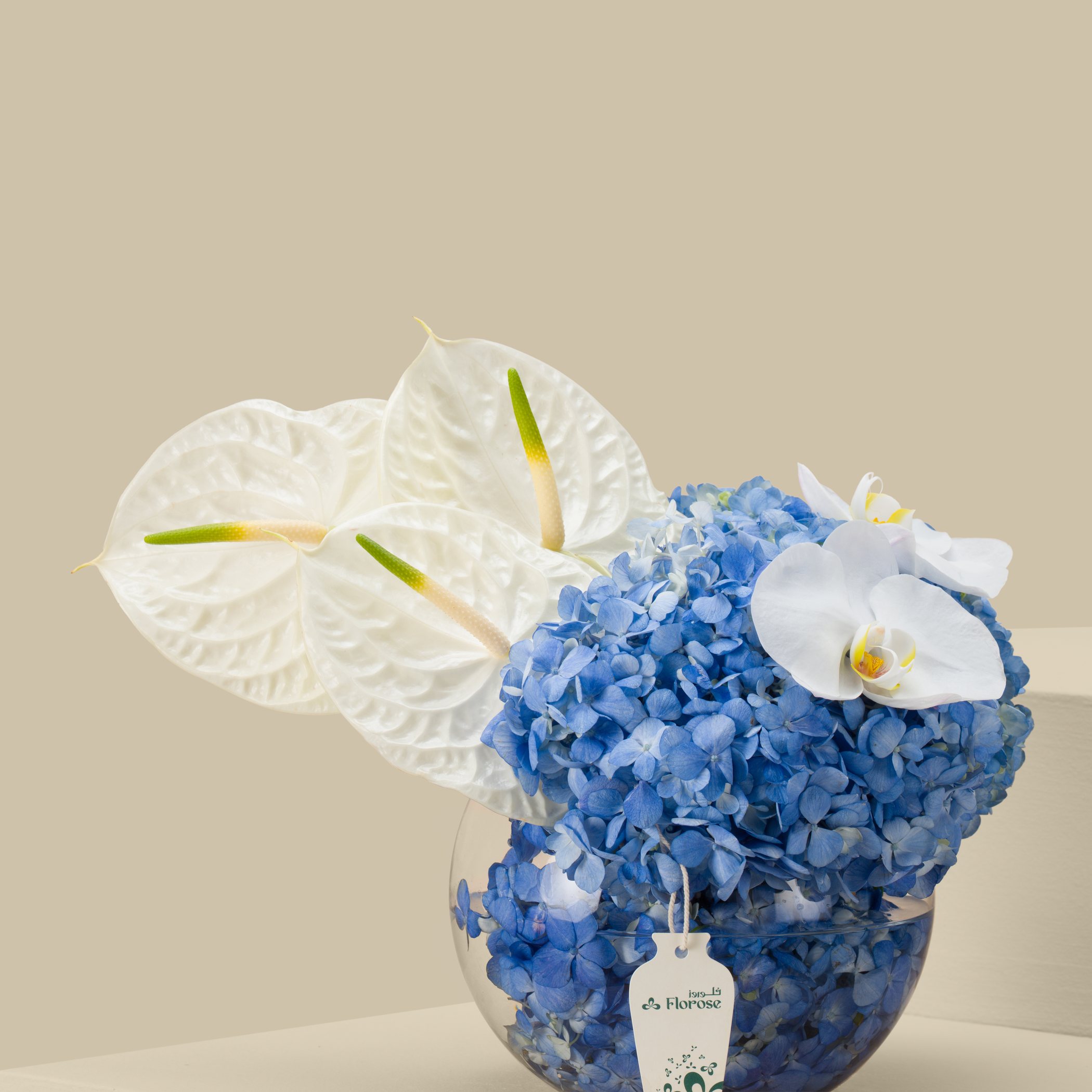 Whisper Clouds Round Vase Whisper Clouds Round Vase