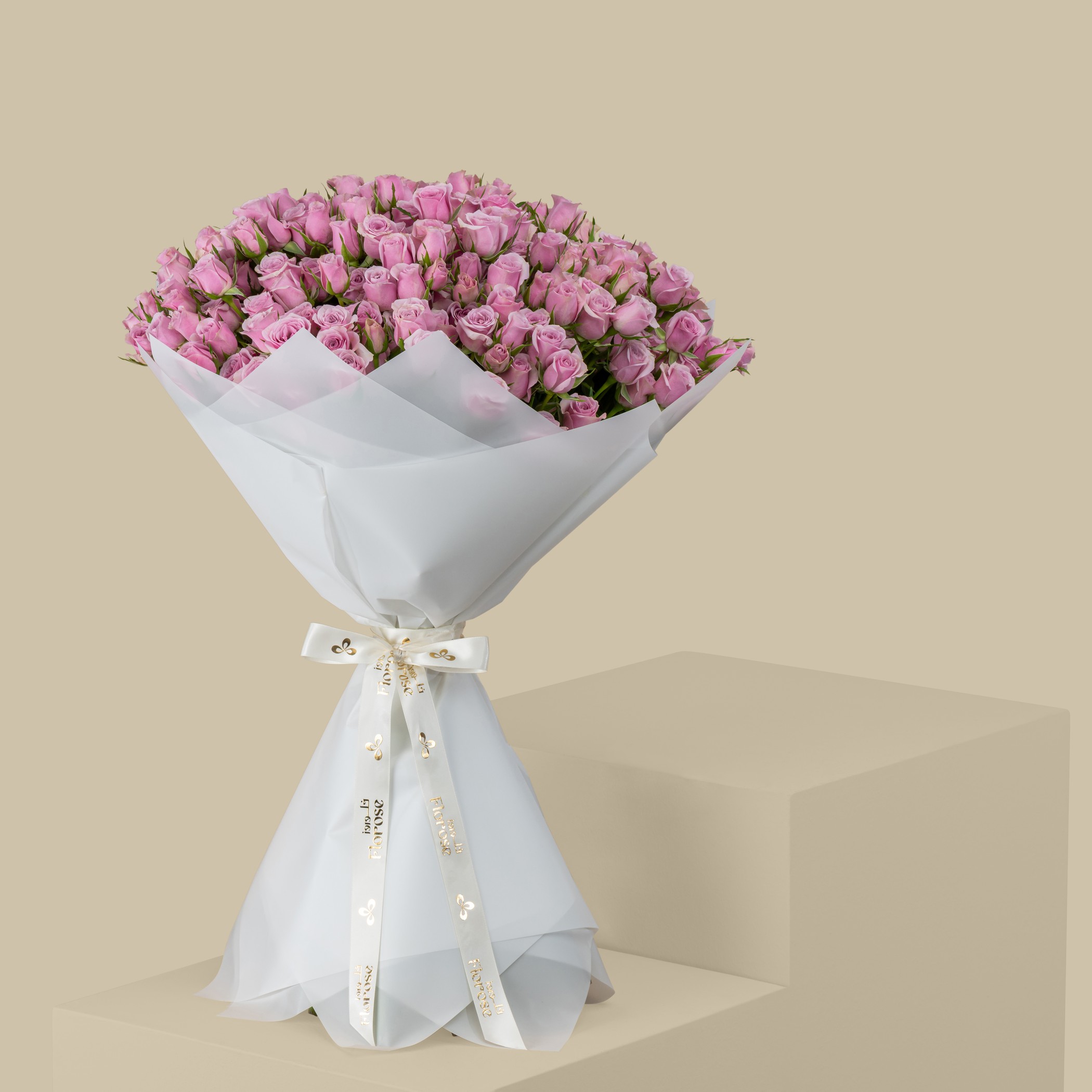Sparkling Spray Rose Bouquet Light Purple | 50 Flowers Sparkling Spray Rose Bouquet Light Purple | 50 Flowers