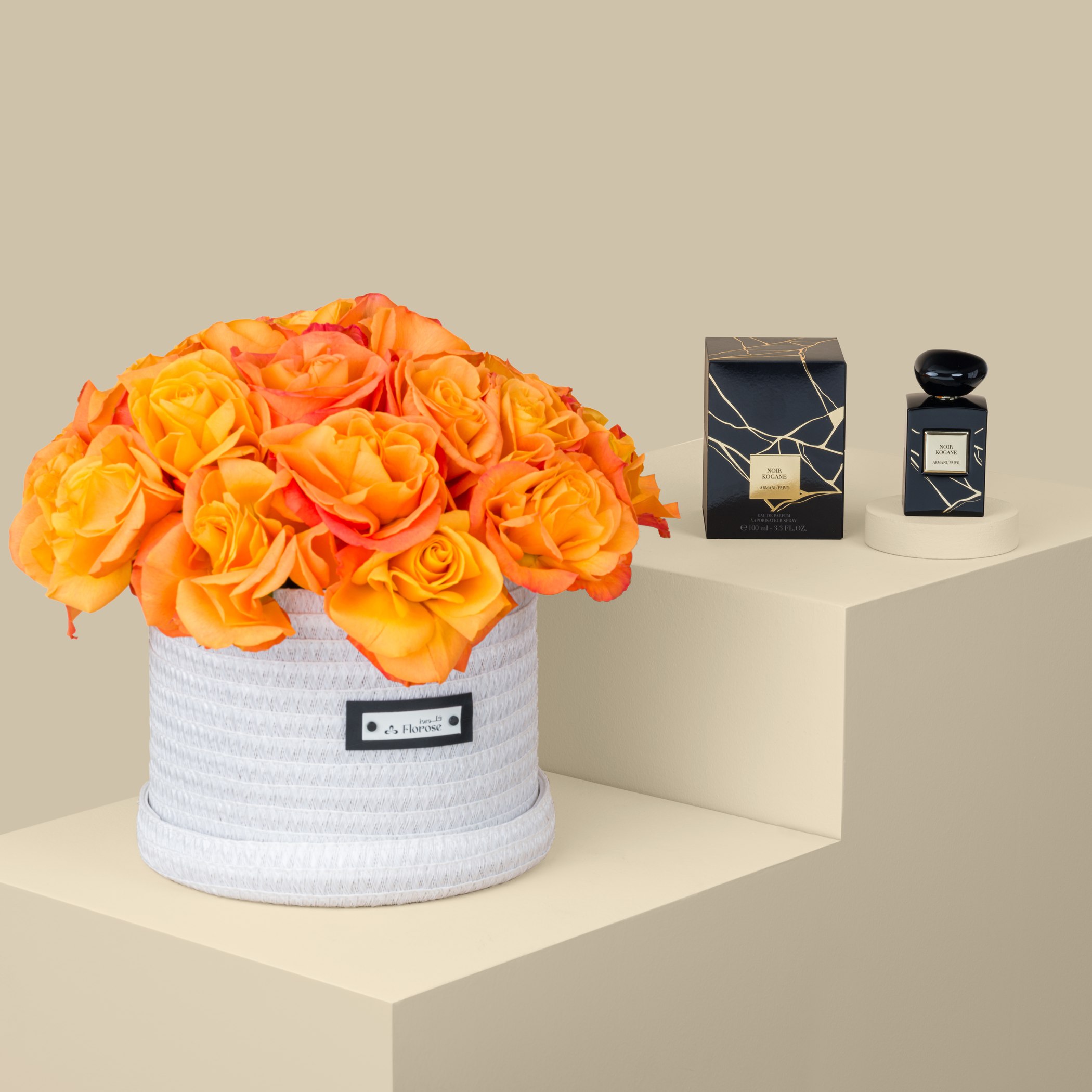 Giorgio Armani Noir Kogane EDP | Orange Confidential Basket Giorgio Armani Noir Kogane EDP | Orange Confidential Basket