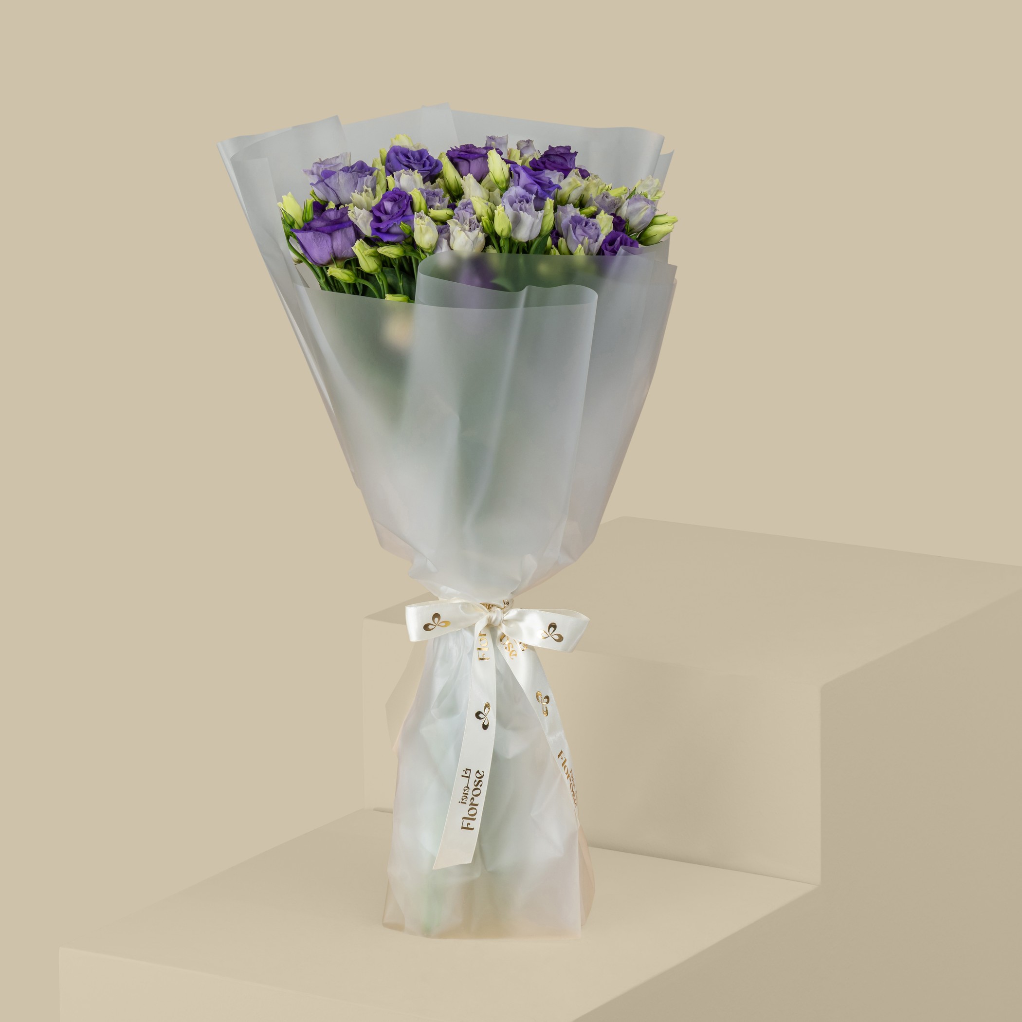 Blue Eustoma Bouquet Blue Eustoma Bouquet